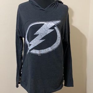 NHL Tampa Bay Lightning hooded long sleeve t-shirt